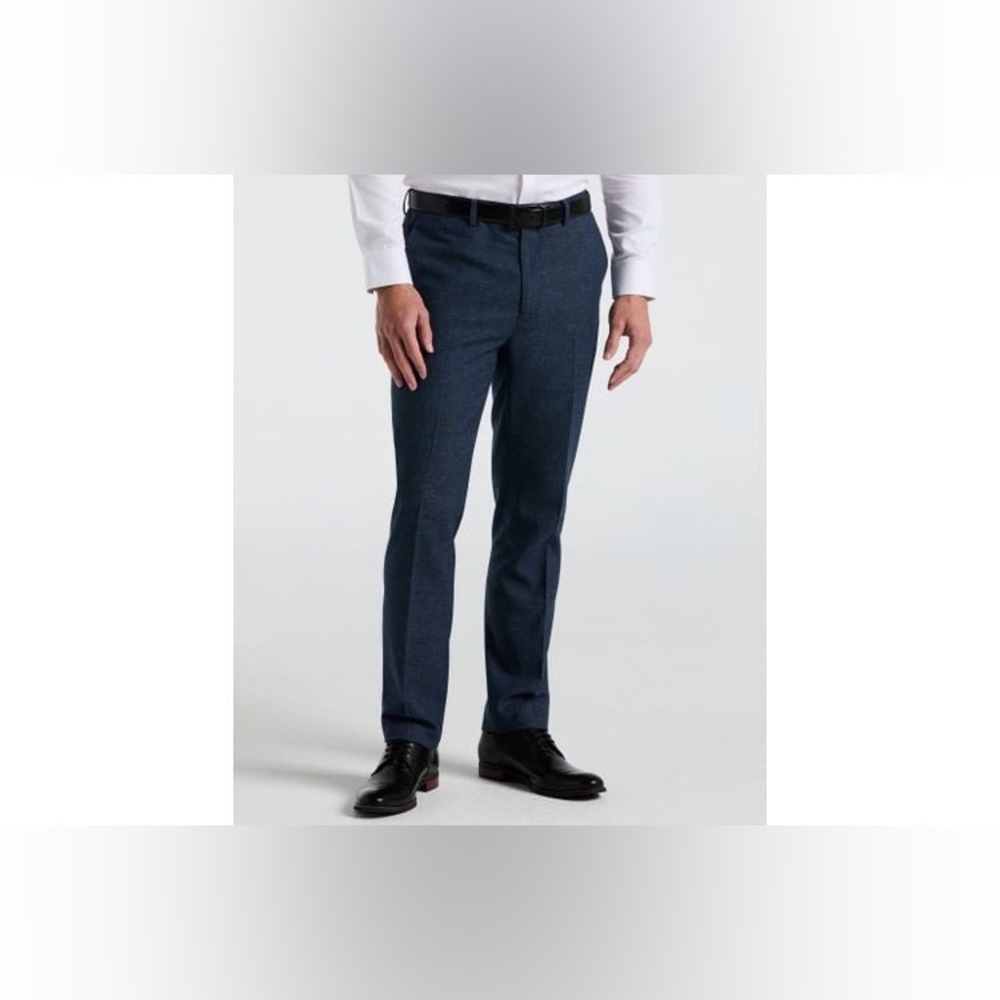 Perry Ellis Linen Blend Drawstring Mens Pant